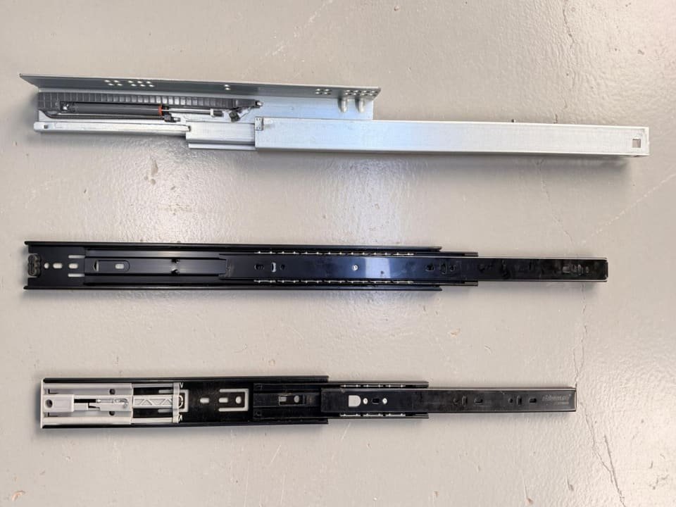 Drawer Slide System / Cabinet Drawer Slides