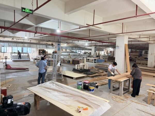 Horace Home custom cabinetry factory workshop in Chongqing